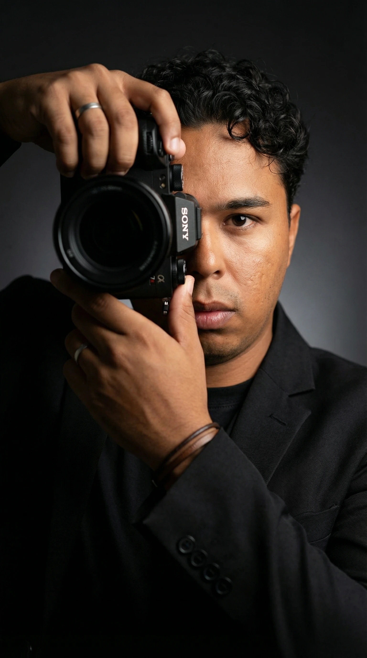 Ensaio com IA — retrato 18