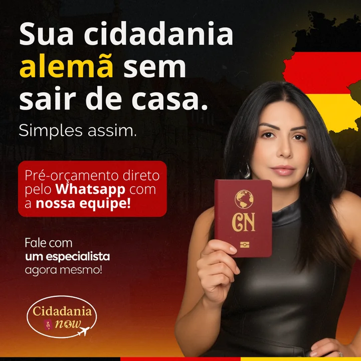 Cidadania NOW — Cidadania alemã sem sair de casa