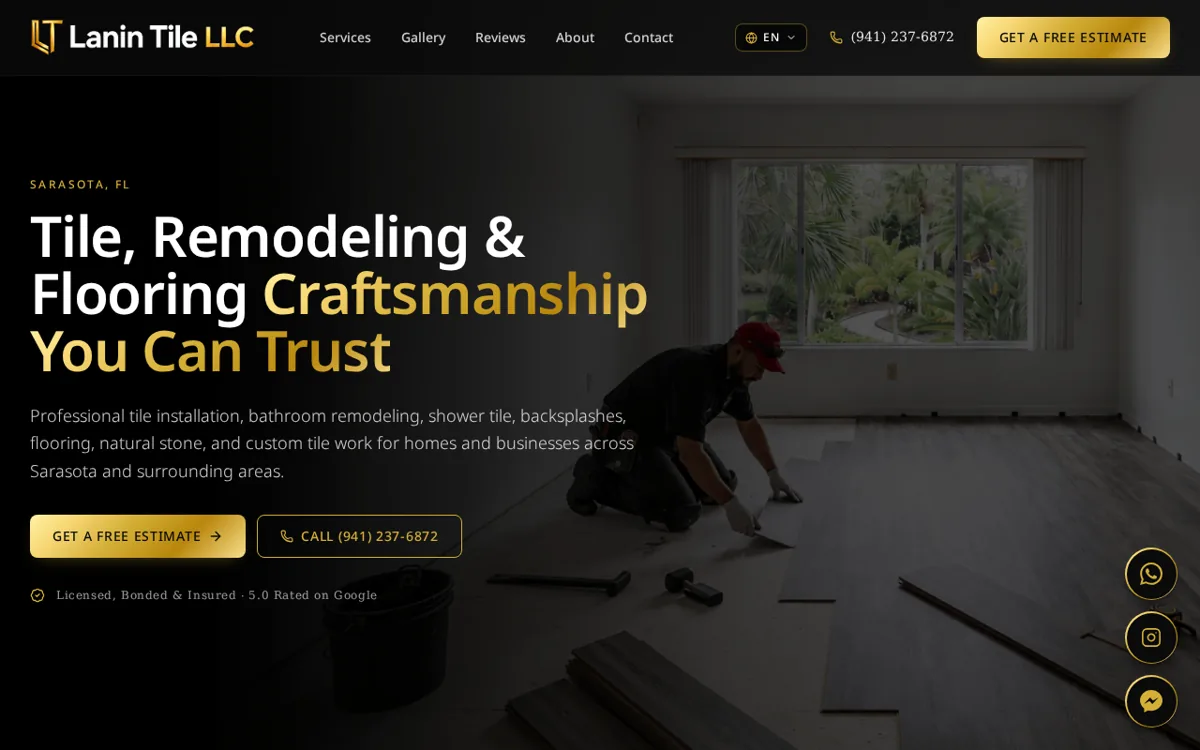 Lanin Tile LLC — Sarasota, FL