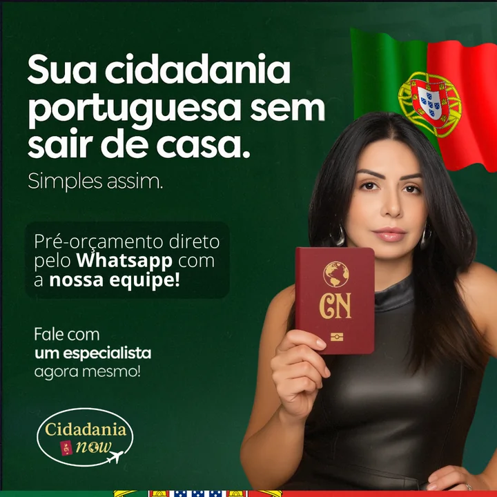 Cidadania NOW — Cidadania portuguesa sem sair de casa